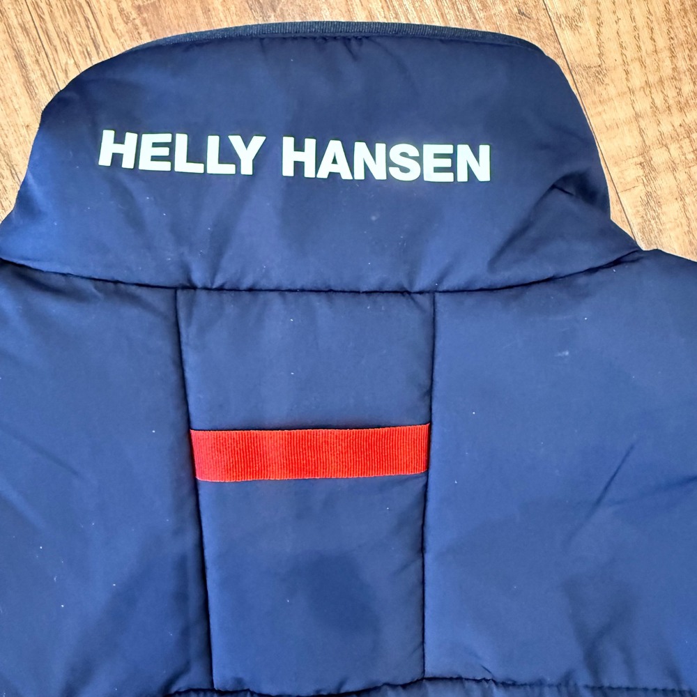 Helly Hansen Crew Insulator Jacket Mens Medium Navy Blue Princess Logo - Picture 7 of 12